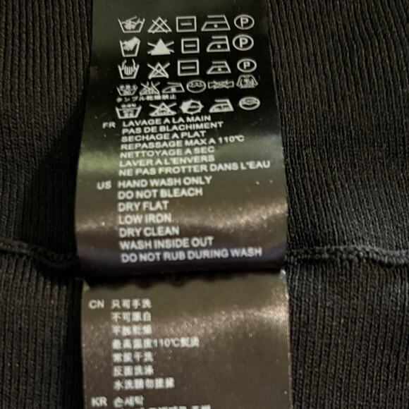 Sandro Black Rocket Contrast Polka Dot Collared Mini Dress Size 4 - Picture 7 of 9